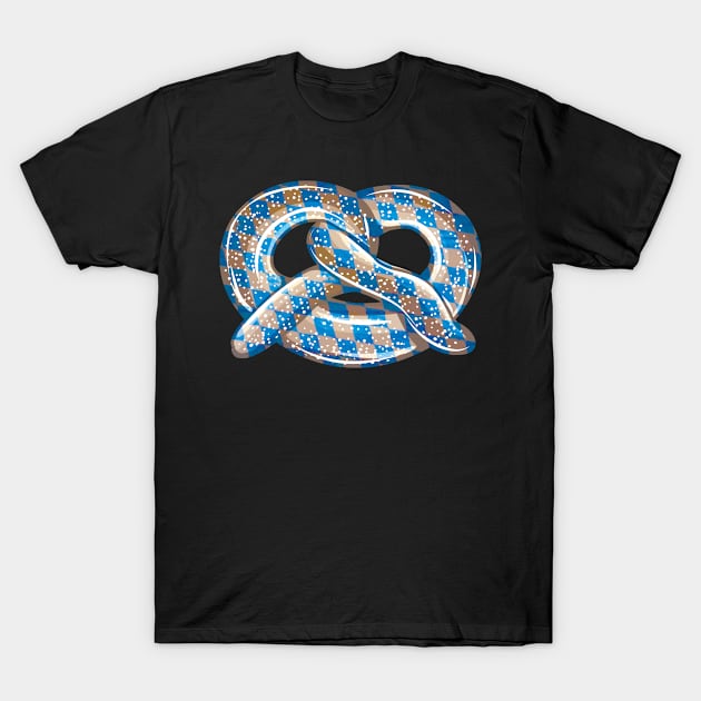 Oktoberfest Bavarian Pretzel T-Shirt by andzoo